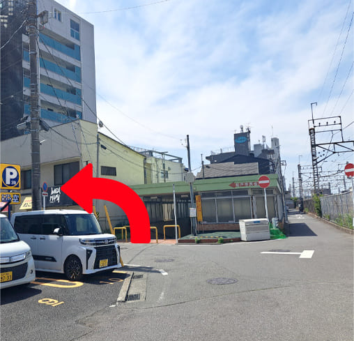 大人教室への道案内になります